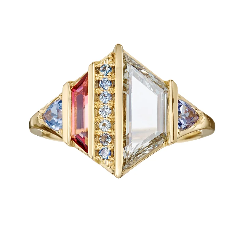 Trending Jewelry Now Available At Exclusive Prices Trine OOAK Diamond Bicolor Tourmaline Spinel & Sapphire Statement Ring Trending Jewelry Now Available At Exclusive Prices Trine OOAK Diamond Bicolor Tourmaline Spinel & Sapphire Statement Ring