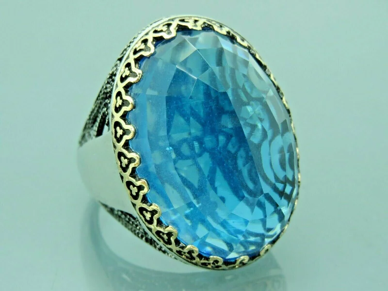 Dazzling Deals On Necklaces, Bracelets, And More Turkish Handmade Jewelry 925 Sterling Silver Aquamarine Stone Mens Rings Dazzling Deals On Necklaces, Bracelets, And More Turkish Handmade Jewelry 925 Sterling Silver Aquamarine Stone Mens Rings