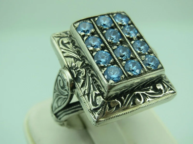 Exclusive Jewelry Sale – Shine For Less Turkish Handmade Jewelry 925 Sterling Silver Aquamarine Stone Mens Rings Exclusive Jewelry Sale – Shine For Less Turkish Handmade Jewelry 925 Sterling Silver Aquamarine Stone Mens Rings