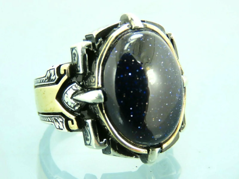 Huge Savings On Timeless Jewelry Collections Turkish Handmade Jewelry 925 Sterling Silver Aventurine Stone Mens Rings Huge Savings On Timeless Jewelry Collections Turkish Handmade Jewelry 925 Sterling Silver Aventurine Stone Mens Rings