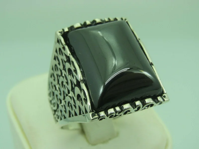 Discounted Jewelry For A Glamorous Look Turkish Handmade Jewelry 925 Sterling Silver Onyx Stone Mens Rings Discounted Jewelry For A Glamorous Look Turkish Handmade Jewelry 925 Sterling Silver Onyx Stone Mens Rings