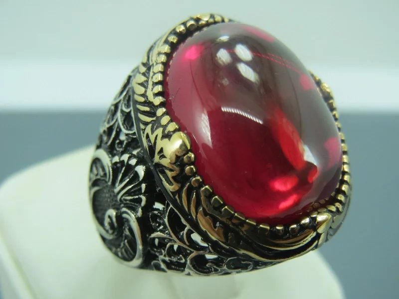 Exclusive Jewelry Markdowns – Limited-Time Offer Turkish Handmade Jewelry 925 Sterling Silver Ruby Stone Mens Rings Exclusive Jewelry Markdowns – Limited-Time Offer Turkish Handmade Jewelry 925 Sterling Silver Ruby Stone Mens Rings