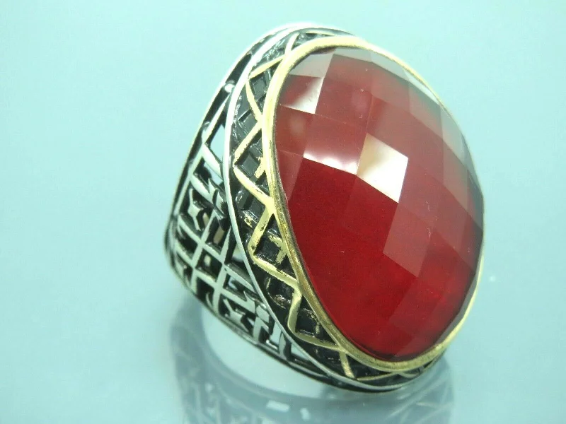 Seasonal Jewelry Deals – Elevate Your Style Turkish Handmade Jewelry 925 Sterling Silver Ruby Stone Mens Rings Seasonal Jewelry Deals – Elevate Your Style Turkish Handmade Jewelry 925 Sterling Silver Ruby Stone Mens Rings