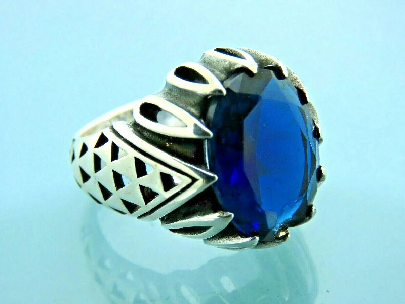 Exclusive Jewelry Sale – Limited-Time Discounts Turkish Handmade Jewelry 925 Sterling Silver Sapphire Stone Mens Rings Exclusive Jewelry Sale – Limited-Time Discounts Turkish Handmade Jewelry 925 Sterling Silver Sapphire Stone Mens Rings
