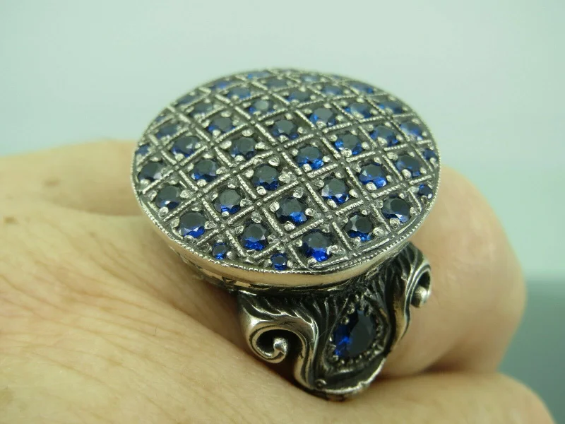 Elegant Jewelry, Exclusive Prices – Shop Now Turkish Handmade Jewelry 925 Sterling Silver Sapphire Stone Mens Rings Elegant Jewelry, Exclusive Prices – Shop Now Turkish Handmade Jewelry 925 Sterling Silver Sapphire Stone Mens Rings