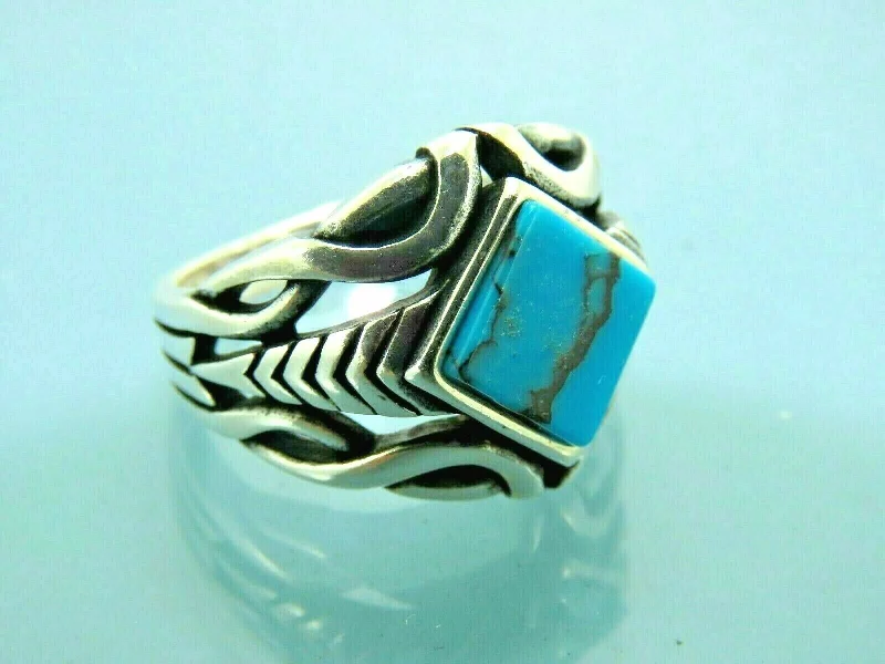 Versatile Layering Jewelry For Effortless Chic Turkish Handmade Jewelry 925 Sterling Silver Turquoise Stone Mens Rings Versatile Layering Jewelry For Effortless Chic Turkish Handmade Jewelry 925 Sterling Silver Turquoise Stone Mens Rings