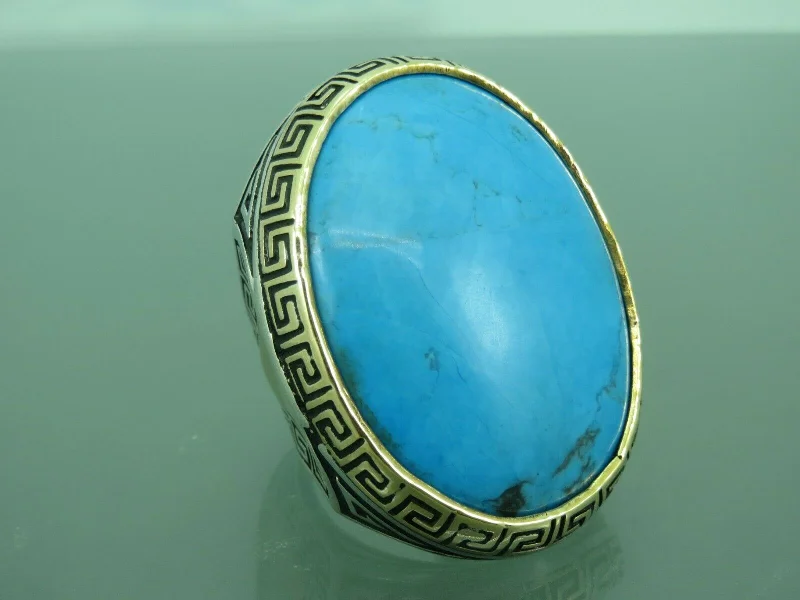 Personalized Jewelry Sale – Unique Pieces At Great Prices Turkish Handmade Jewelry 925 Sterling Silver Turquoıse Stone Mens Rings