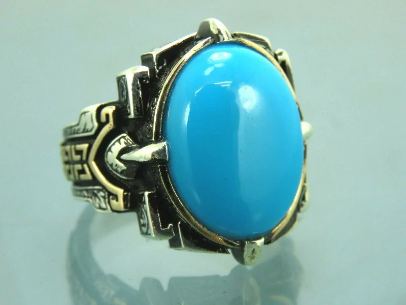 Affordable Luxury Jewelry For Every Occasion Turkish Handmade Jewelry 925 Sterling Silver Turquoise Stone Mens Rings Affordable Luxury Jewelry For Every Occasion Turkish Handmade Jewelry 925 Sterling Silver Turquoise Stone Mens Rings