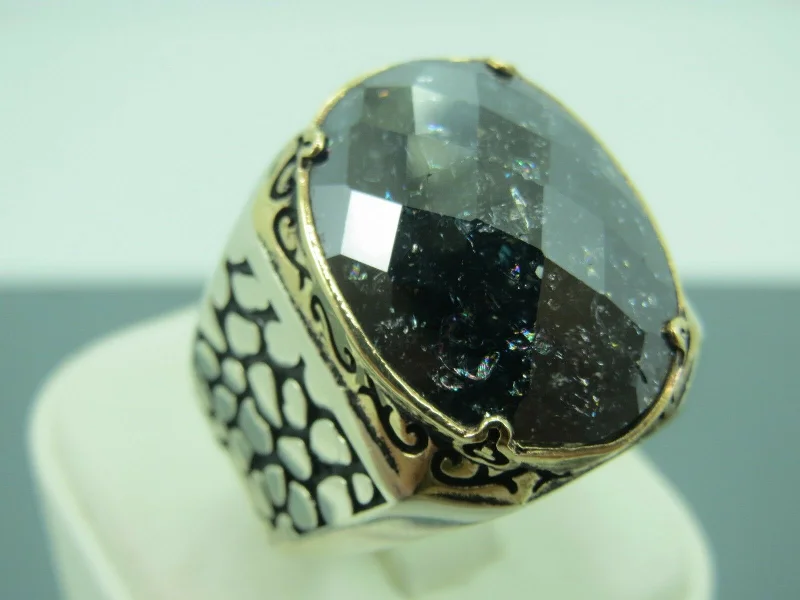 Your Perfect Accessory At The Perfect Price Turkish Handmade Jewelry 925 Sterling Silver Black Zircon Stone Mens Rings Your Perfect Accessory At The Perfect Price Turkish Handmade Jewelry 925 Sterling Silver Black Zircon Stone Mens Rings