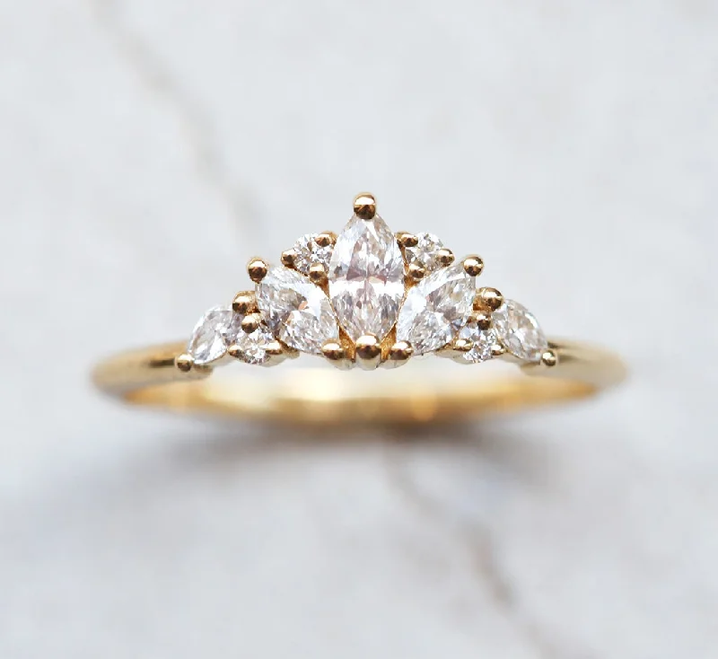 Handmade Pearl Jewelry For Timeless Elegance Louise Diamond Ring