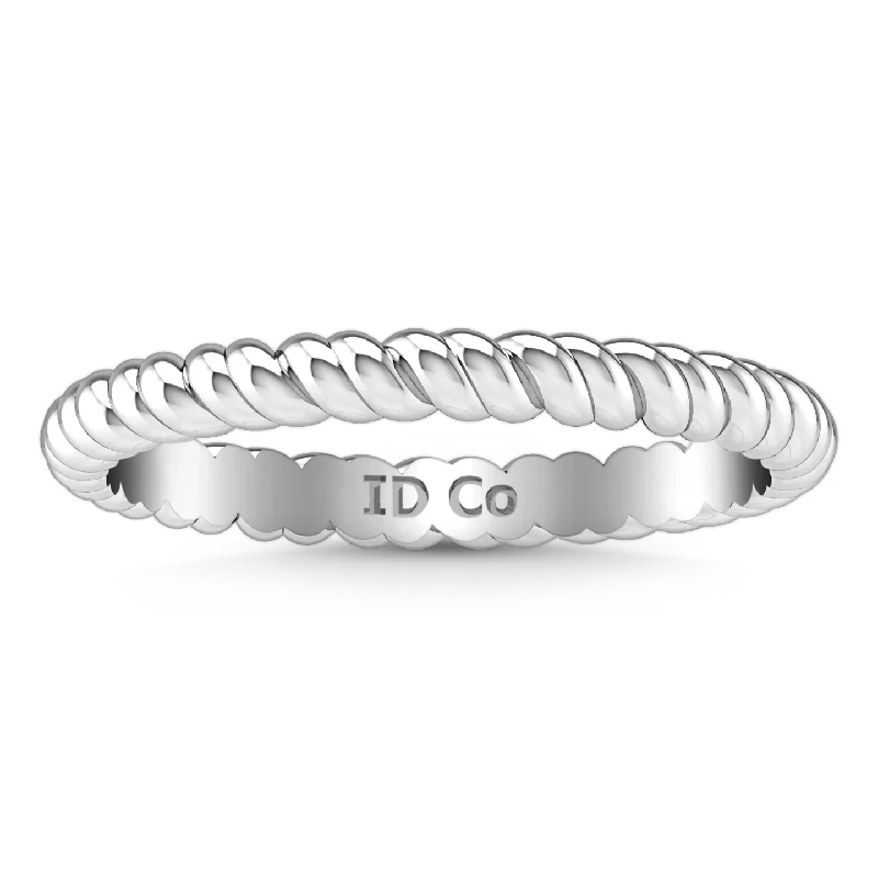 Jewelry Clearance – Final Chance To Save Big Wedding Band Ellery 14K White Gold