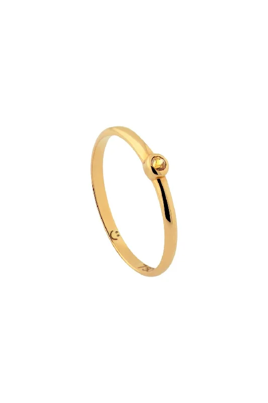 Flash Sale On Stunning Jewelry – Don't Miss Out The Smiley Insider 18K Gold Ring w. Citrin Flash Sale On Stunning Jewelry – Don't Miss Out The Smiley Insider 18K Gold Ring w. Citrin