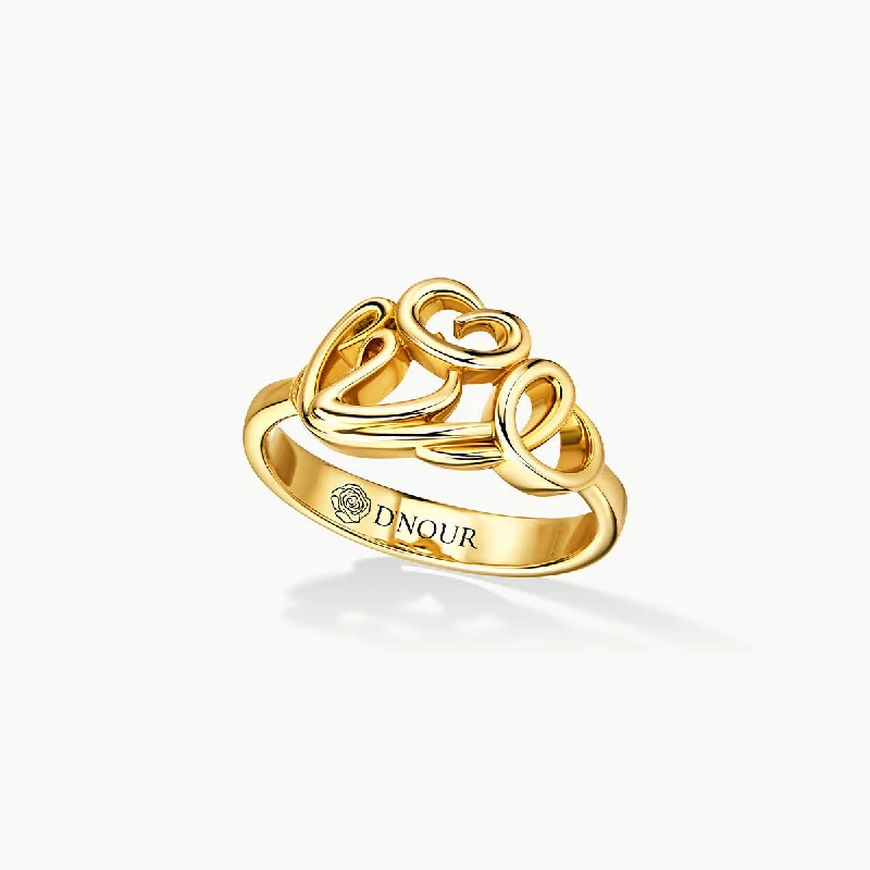 Premium Jewelry At Promotional Prices – Shine Today Allusia Love Detailed 18K Gold Ring Premium Jewelry At Promotional Prices – Shine Today Allusia Love Detailed 18K Gold Ring