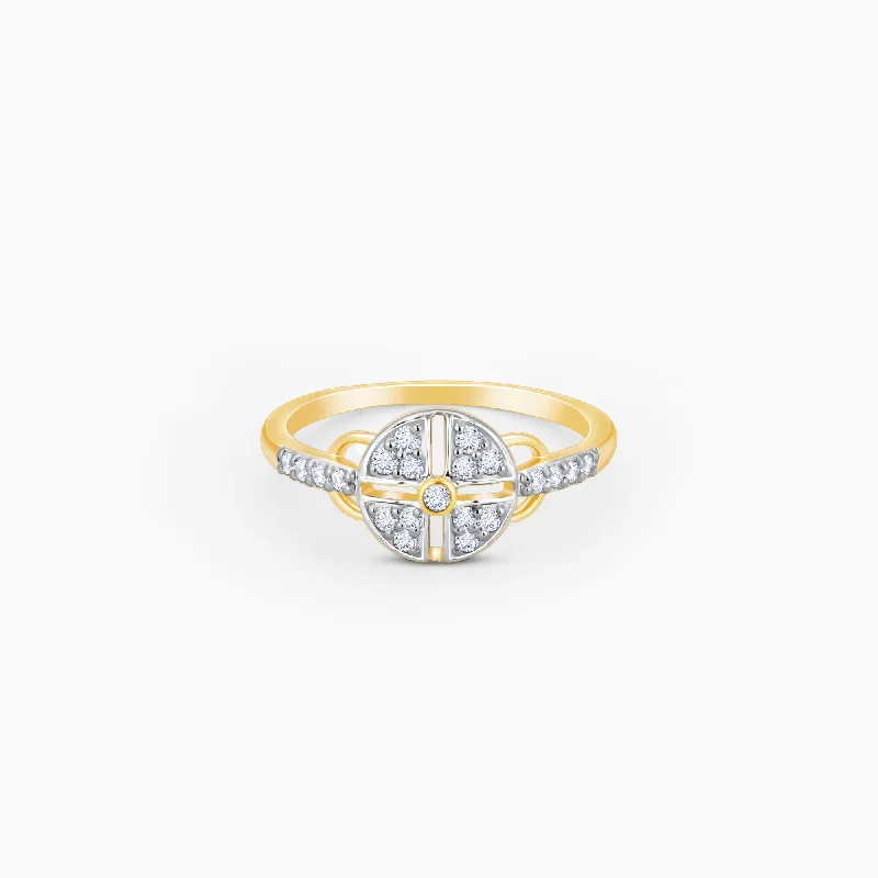 Stunning Jewelry At A Fraction Of The Price Gold Ray Diamond Ring