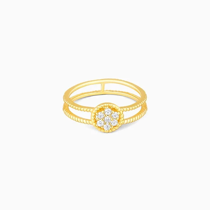 Limited-Time Jewelry Sale – Don't Miss These Deals Golden Radiant Wonders Ring