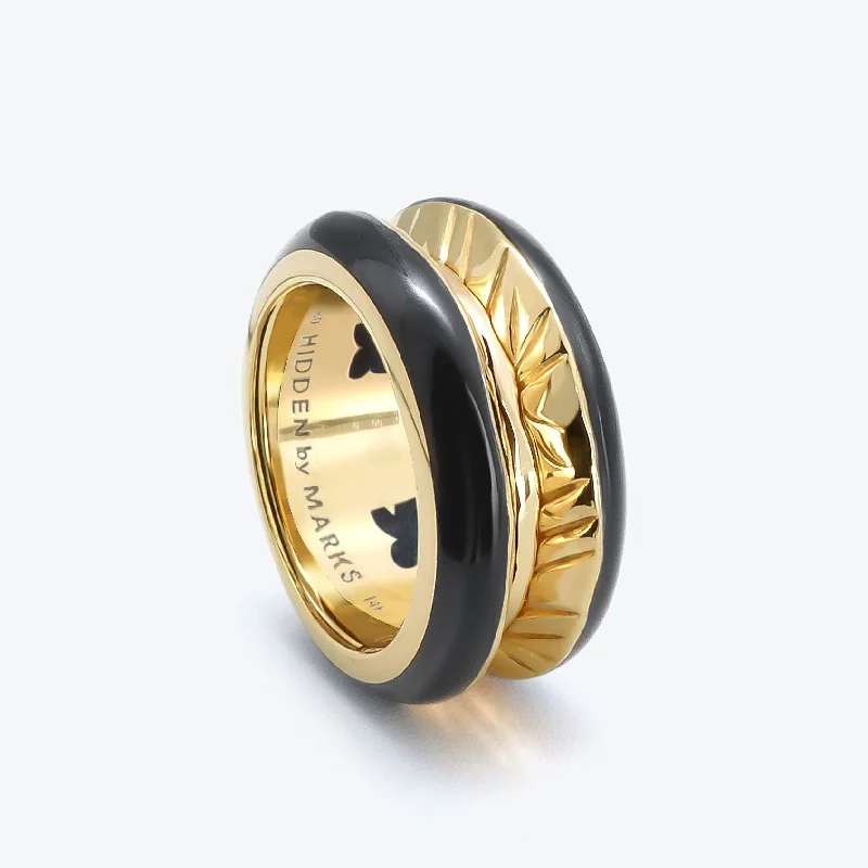 Personalized Jewelry Sale – Unique Pieces At Great Prices Antarctica 18K Gold Ring w. Black enamel Personalized Jewelry Sale – Unique Pieces At Great Prices Antarctica 18K Gold Ring w. Black enamel