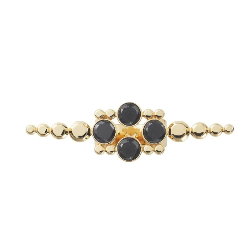 Everyday Jewelry Essentials Now On Sale To The Land 18K Gold Ring w. Diamonds