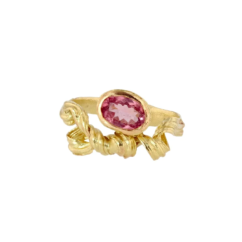 High-Quality Jewelry At A Fraction Of The Cost Fouettés 18K Gold Ring w. Tourmaline High-Quality Jewelry At A Fraction Of The Cost Fouettés 18K Gold Ring w. Tourmaline