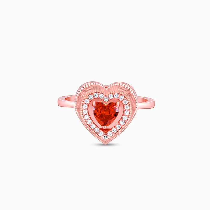 Must-Have Jewelry At Irresistible Discounts Rose Gold Adorable Heart Ring