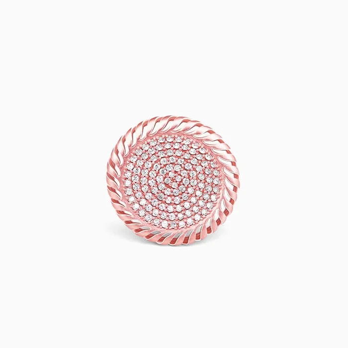 Unbeatable Offers On Luxury And Everyday Jewelry Rose Gold Filigree Round Ring