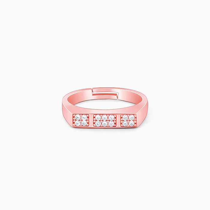 Elegant Jewelry, Affordable Luxury – Shop Now Rose Gold Floodlight Ring