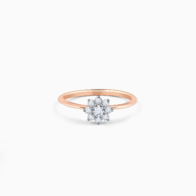 The Perfect Jewelry Piece At The Perfect Price Rose Gold Floral Glisten Diamond Ring The Perfect Jewelry Piece At The Perfect Price Rose Gold Floral Glisten Diamond Ring