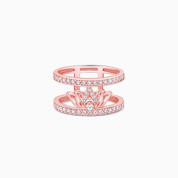 Huge Savings On Premium Jewelry Styles Rose Gold Gulabi Kamal Ring