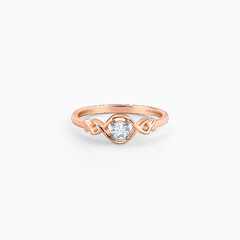 Timeless Jewelry At Special Discount Rates Rose Gold Jubilant Solitaire Diamond Ring Timeless Jewelry At Special Discount Rates Rose Gold Jubilant Solitaire Diamond Ring
