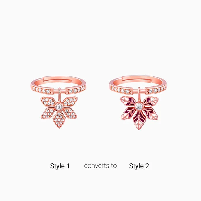 Chic And Stylish Jewelry At Exclusive Prices Rose Gold Pink Exotic Ebony Ring