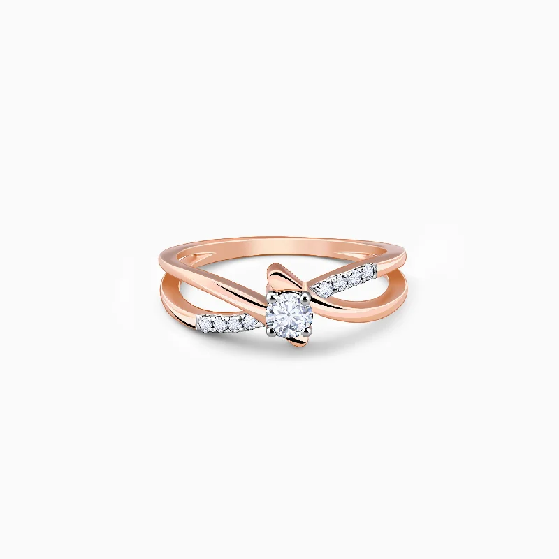 Luxury Jewelry Now At Special Promotional Rates Rose Gold Skathi Solitaire Diamond Ring Luxury Jewelry Now At Special Promotional Rates Rose Gold Skathi Solitaire Diamond Ring