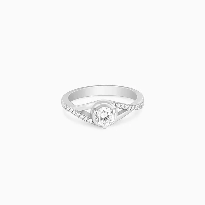 Celebrate Every Occasion With Sparkling Savings Silver Eye of Shine Ring