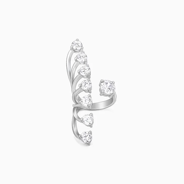 Jewelry Deals That Sparkle – Shop Today Silver Forever Sparkle Statement Ring