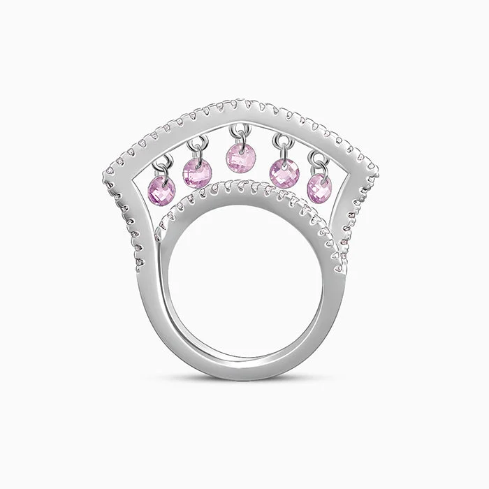 Grab Exquisite Jewelry At The Lowest Prices Silver Fused Charm Ring