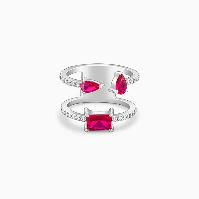 Big Discounts On Elegant Jewelry Collections Silver Pinky Faux Stack Ring