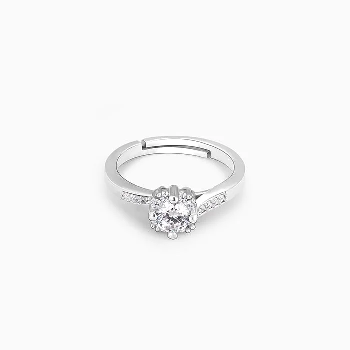 Buy More, Save More – Special Jewelry Discounts Silver Zircon Twist Ring