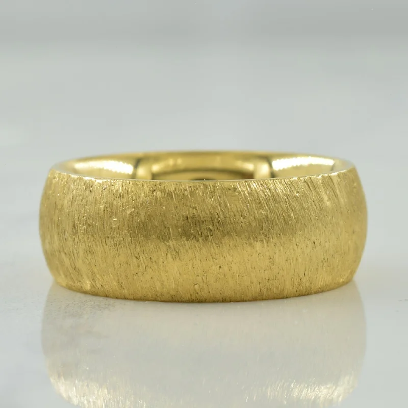 Customized Silver Jewelry For Unique Style 14k Yellow Gold Textured Ring | SZ 7.5 | Customized Silver Jewelry For Unique Style 14k Yellow Gold Textured Ring | SZ 7.5 |