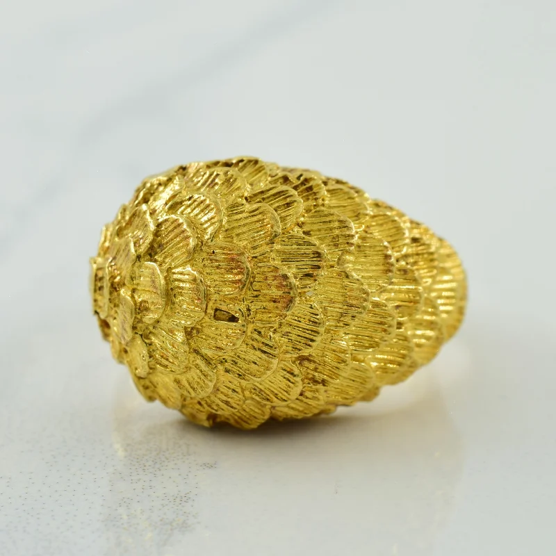 The Jewelry Sale You've Been Waiting For Is Here 18k Yellow Gold Textured Ring | SZ 5.75 | The Jewelry Sale You've Been Waiting For Is Here 18k Yellow Gold Textured Ring | SZ 5.75 |