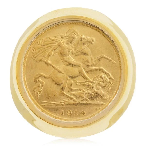 Unmissable Jewelry Discounts – Elevate Your Look For Less 9ct Yellow Gold Half Sovereign Ring Unmissable Jewelry Discounts – Elevate Your Look For Less 9ct Yellow Gold Half Sovereign Ring