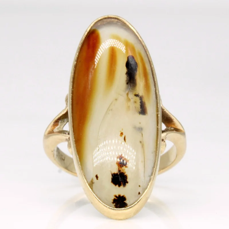 Shop Dazzling Jewelry With Special Promotional Discounts 10k Yellow Gold Agate Cocktail Ring | 7.50ct | SZ 4 | Shop Dazzling Jewelry With Special Promotional Discounts 10k Yellow Gold Agate Cocktail Ring | 7.50ct | SZ 4 |