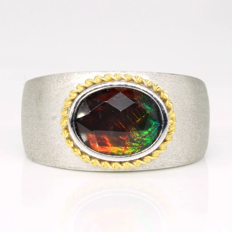 Handcrafted Jewelry Sale – Unique Designs At Low Prices Ammolite Cocktail Ring | 1.70ct | SZ 6 | Handcrafted Jewelry Sale – Unique Designs At Low Prices Ammolite Cocktail Ring | 1.70ct | SZ 6 |