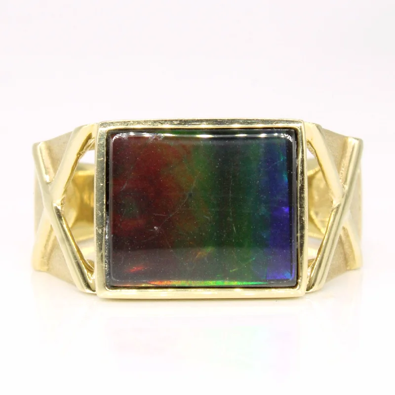 Timeless Beauty, Unbeatable Deals – Jewelry Sale On Ammolite Cocktail Ring | 4.60ct | SZ 9.75 | Timeless Beauty, Unbeatable Deals – Jewelry Sale On Ammolite Cocktail Ring | 4.60ct | SZ 9.75 |