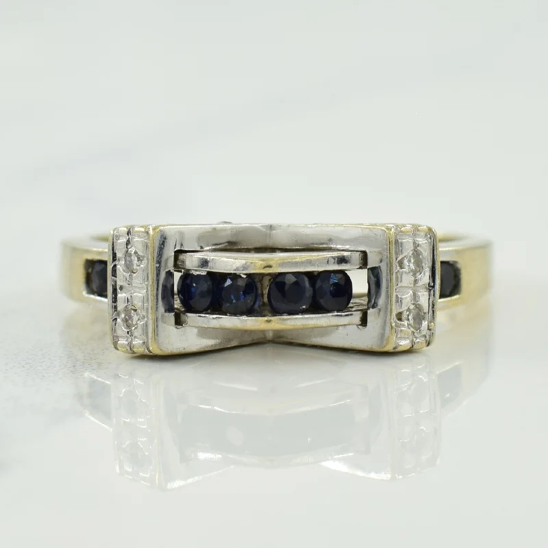 Flash Sale On Elegant Jewelry – Don't Miss Out Blue Sapphire & Diamond Ring | 0.48ctw, 0.09ctw | SZ 6.5 | Flash Sale On Elegant Jewelry – Don't Miss Out Blue Sapphire & Diamond Ring | 0.48ctw, 0.09ctw | SZ 6.5 |