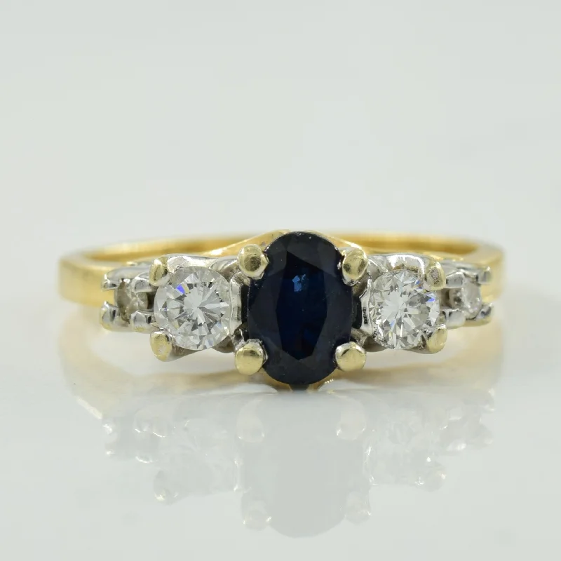 Best Jewelry Deals – Premium Quality At Exclusive Discounts Blue Sapphire & Diamond Ring | 0.50ct, 0.30ctw | SZ 7 | Best Jewelry Deals – Premium Quality At Exclusive Discounts Blue Sapphire & Diamond Ring | 0.50ct, 0.30ctw | SZ 7 |