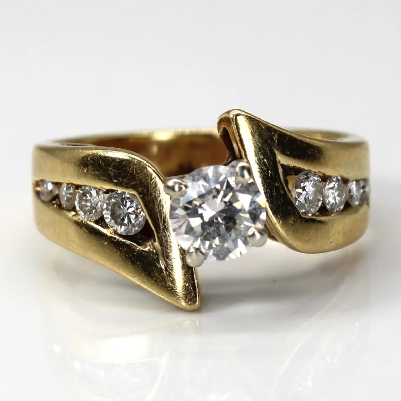Limited-Stock Jewelry Clearance – Grab Your Favorites Now Bypass Channel Set Diamond Ring | 0.95ctw VS2 H/I | SZ 6.5 | Limited-Stock Jewelry Clearance – Grab Your Favorites Now Bypass Channel Set Diamond Ring | 0.95ctw VS2 H/I | SZ 6.5 |