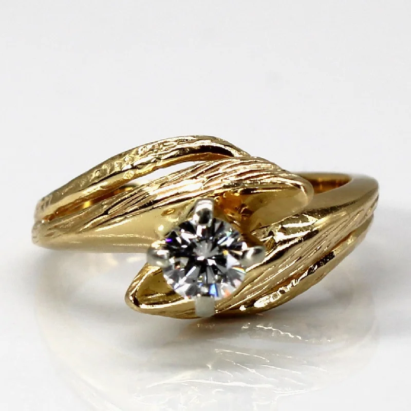 Flash Sale On Stunning Jewelry – Don't Miss Out Bypass Solitaire Diamond Ring | 0.30ct | SZ 5 | Flash Sale On Stunning Jewelry – Don't Miss Out Bypass Solitaire Diamond Ring | 0.30ct | SZ 5 |