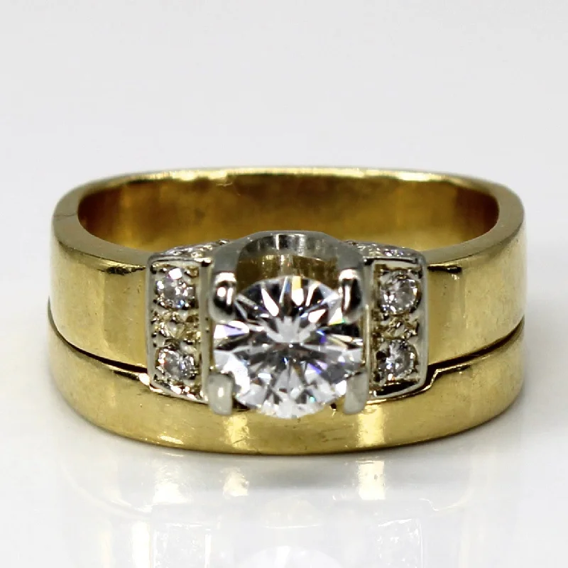 Bestselling Jewelry At Special Promotional Rates Diamond with Accents Engagement Ring Set | 0.73ctw SI2 H/I | SZ 6.75 | Bestselling Jewelry At Special Promotional Rates Diamond with Accents Engagement Ring Set | 0.73ctw SI2 H/I | SZ 6.75 |
