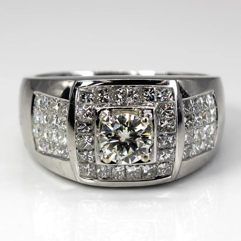 Make Your Outfit Shine With Discounted Jewelry Cluster Set Multi Diamond Wide Ring | 1.67ctw VS1/VS2 K/L | SZ 10 | Make Your Outfit Shine With Discounted Jewelry Cluster Set Multi Diamond Wide Ring | 1.67ctw VS1/VS2 K/L | SZ 10 |