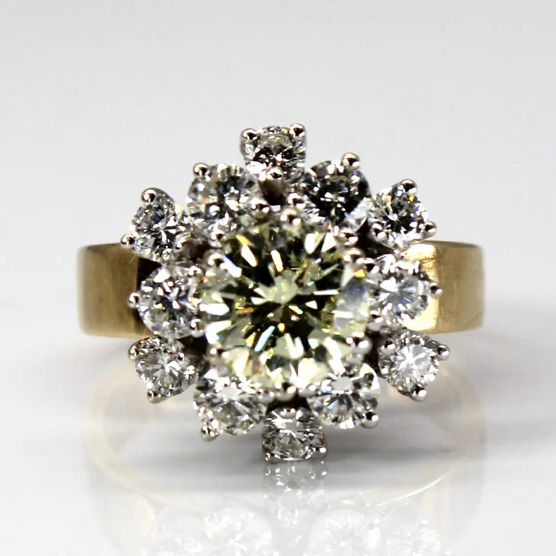 Upgrade Your Collection With Our Limited-Time Jewelry Sale Yellow Diamond and Diamond Cluster 14k Ring | 0.36ctw, 0.44ctw 0.20ctw | SZ 5.5 | Upgrade Your Collection With Our Limited-Time Jewelry Sale Yellow Diamond and Diamond Cluster 14k Ring | 0.36ctw, 0.44ctw 0.20ctw | SZ 5.5 |