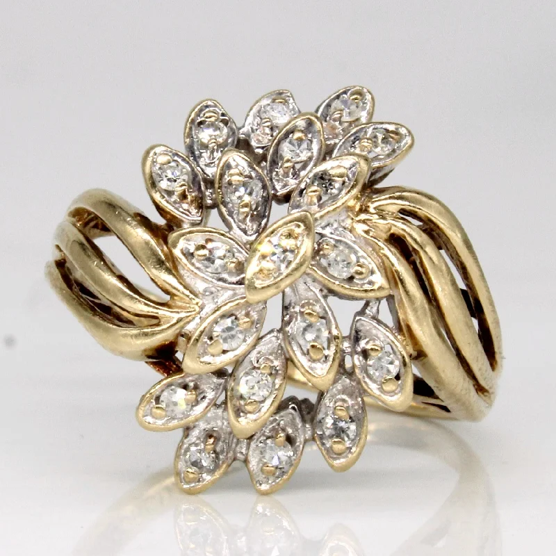 Timeless Jewelry Styles At Wallet-Friendly Prices Diamond Bypass Ring | 0.10ctw | SZ 6.25 | Timeless Jewelry Styles At Wallet-Friendly Prices Diamond Bypass Ring | 0.10ctw | SZ 6.25 |