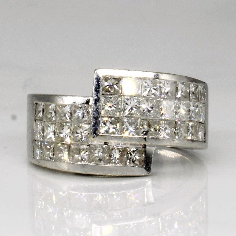 Bold And Beautiful Jewelry Now At Irresistible Prices Diamond Bypass Ring | 1.60ctw | SZ 5.75 | Bold And Beautiful Jewelry Now At Irresistible Prices Diamond Bypass Ring | 1.60ctw | SZ 5.75 |